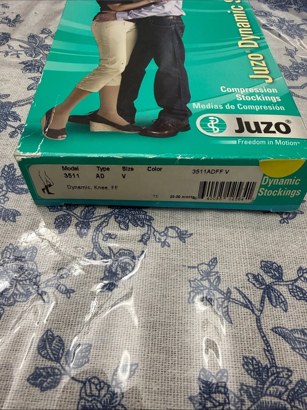 Juzo Dynamic 20-30 Compression Stockings - Beige Size V Model 3511